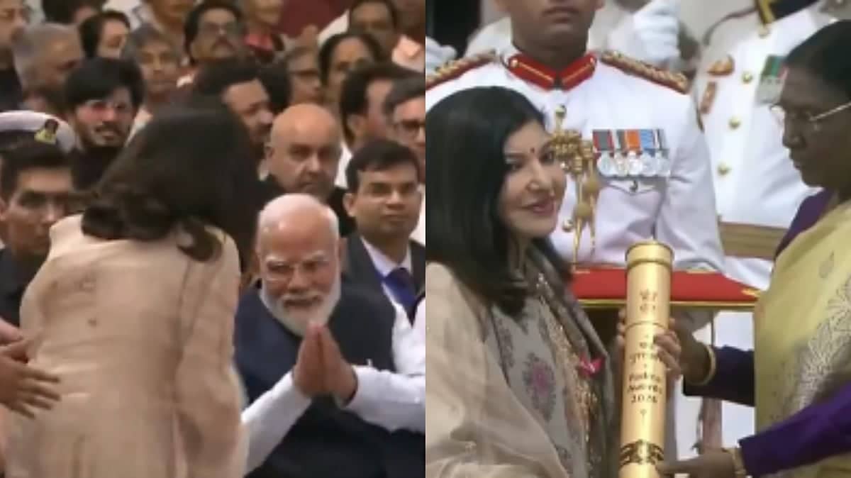 Alka Yagnik Receives Padma Bhushan, Pays Respect to PM Modi