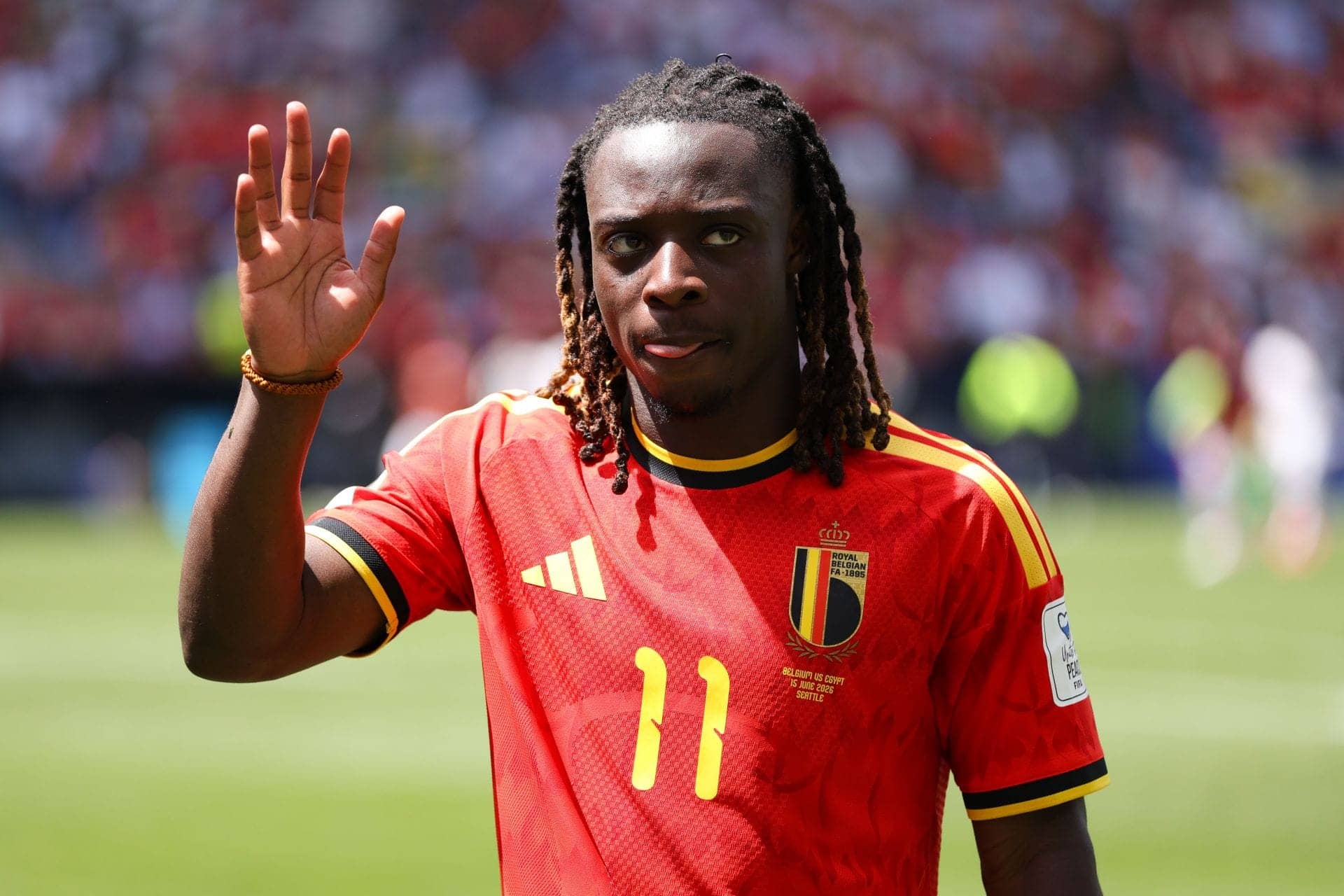 Jeremy Doku Rushes to London for Baby During World Cup