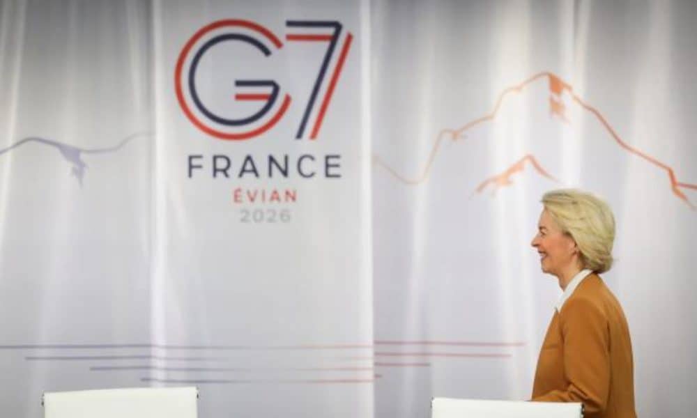 Ursula Ne G7 Meeting Mein Economic Hiccups Kiye Discuss