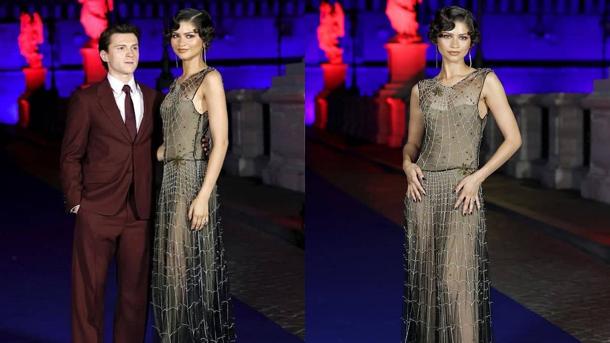 Zendaya Dazzles As Spider-Woman In Rome Premiere