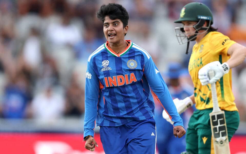 Shree Charani Steals the Spotlight in Women's T20 World Cup