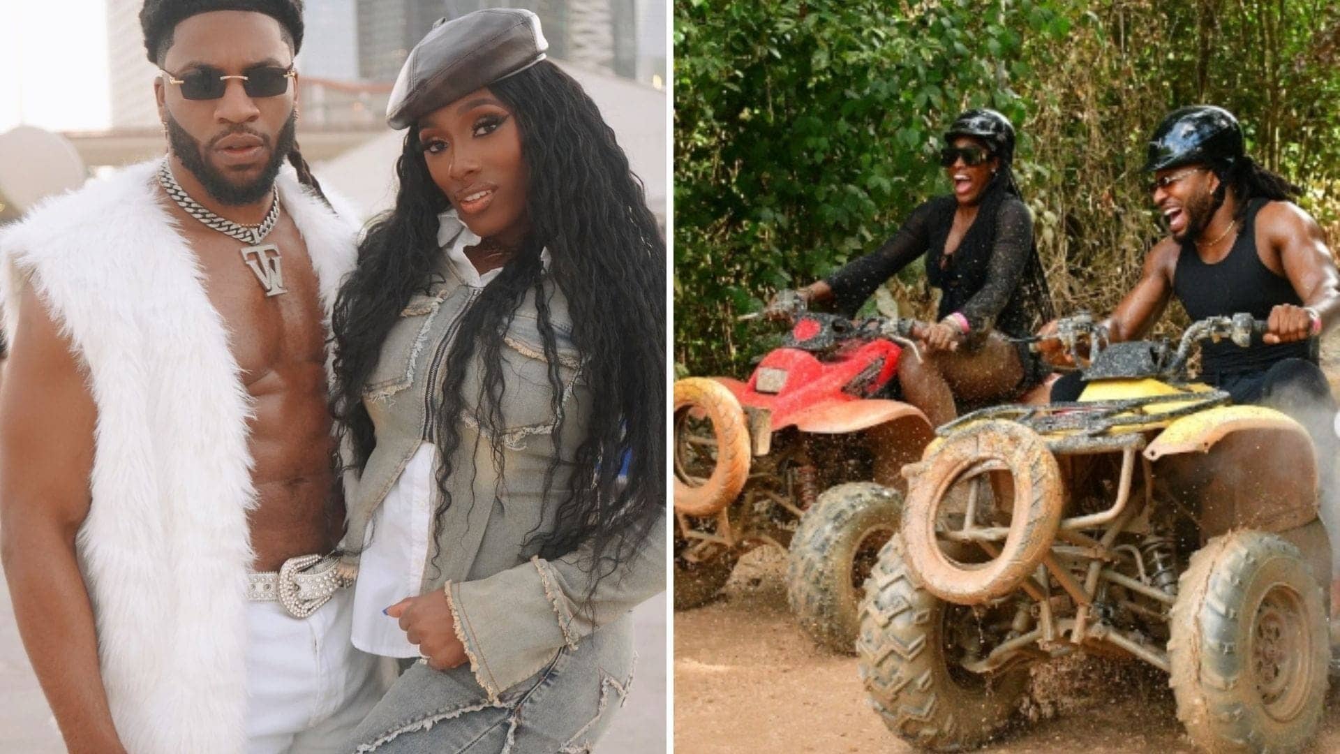 WWE Stars Trick Williams and Lash Legend Tie the Knot in Jamaica