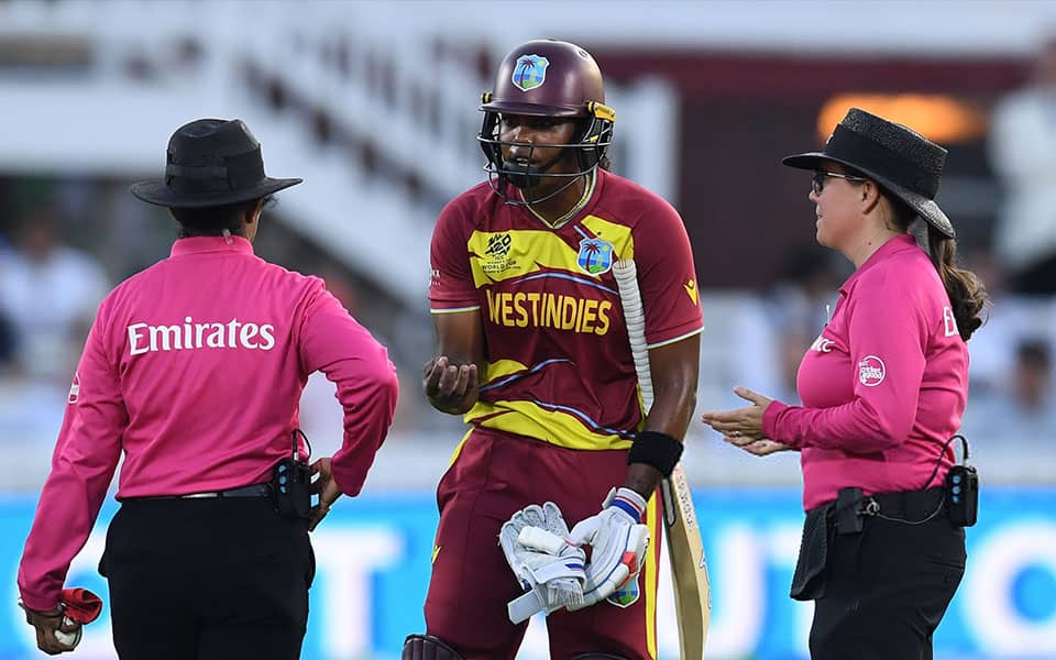 Hayley Matthews Upset Over DRS Call in World Cup Match