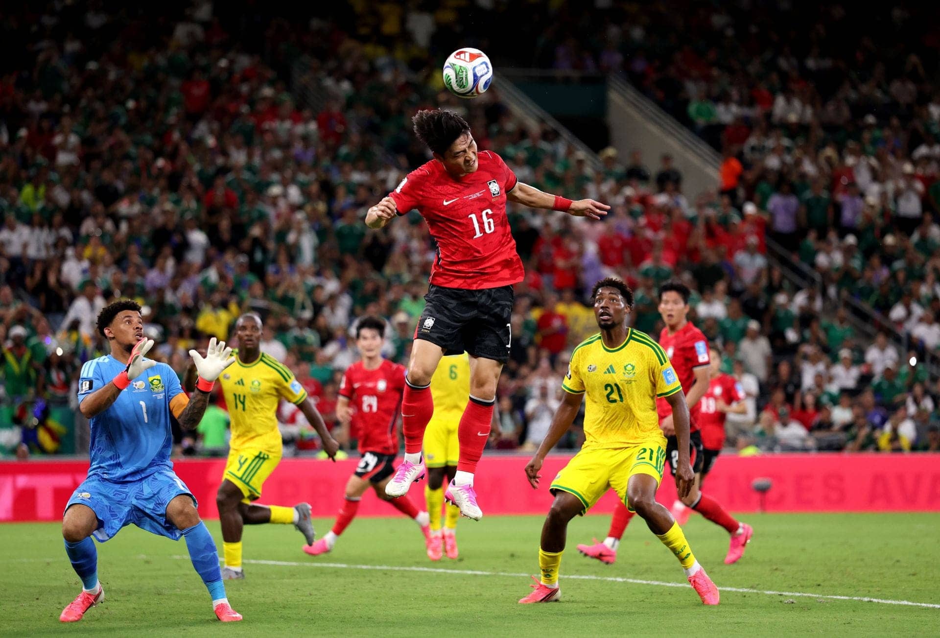 Bafana Bafana Stuns South Korea and Struts to Knockouts
