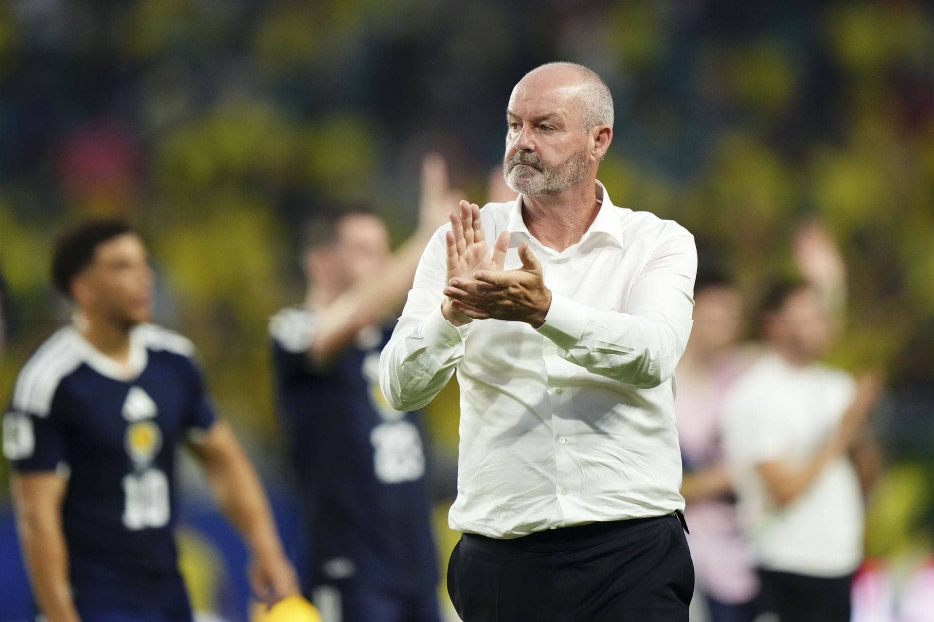 Scotland's Clarke Storms Out After Brazil Loss at World Cup