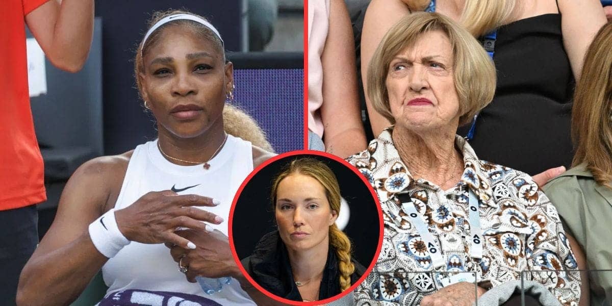 Collins Declares Serena the GOAT, Fans Clash in Tennis Showdown