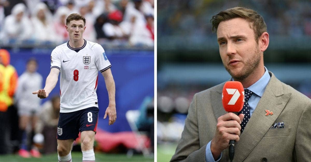 Stuart Broad Celebrates Manchester City's Big Signing of Anderson