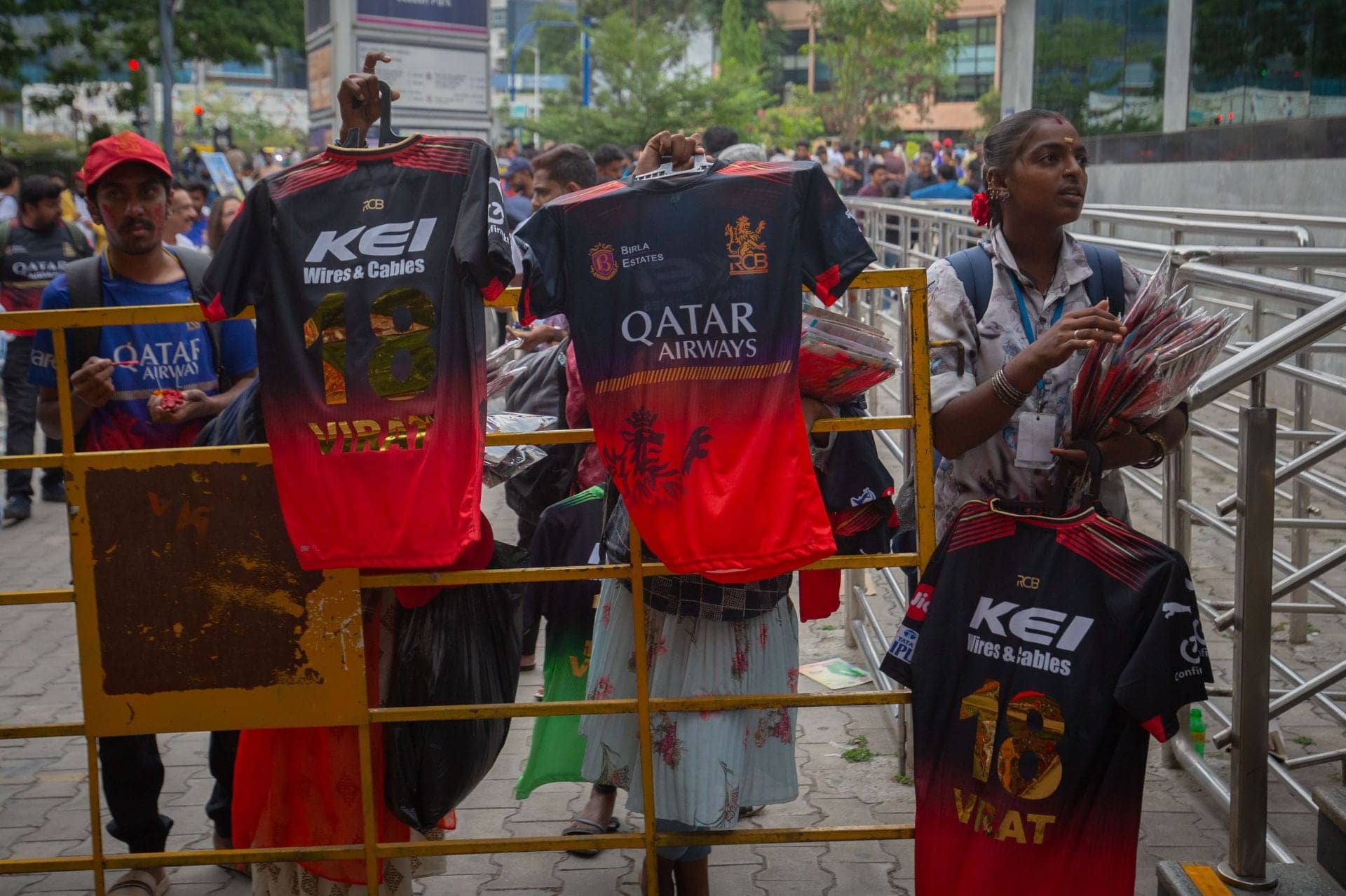 RCB Fan Stuns Crowd in FIFA World Cup Match Drama