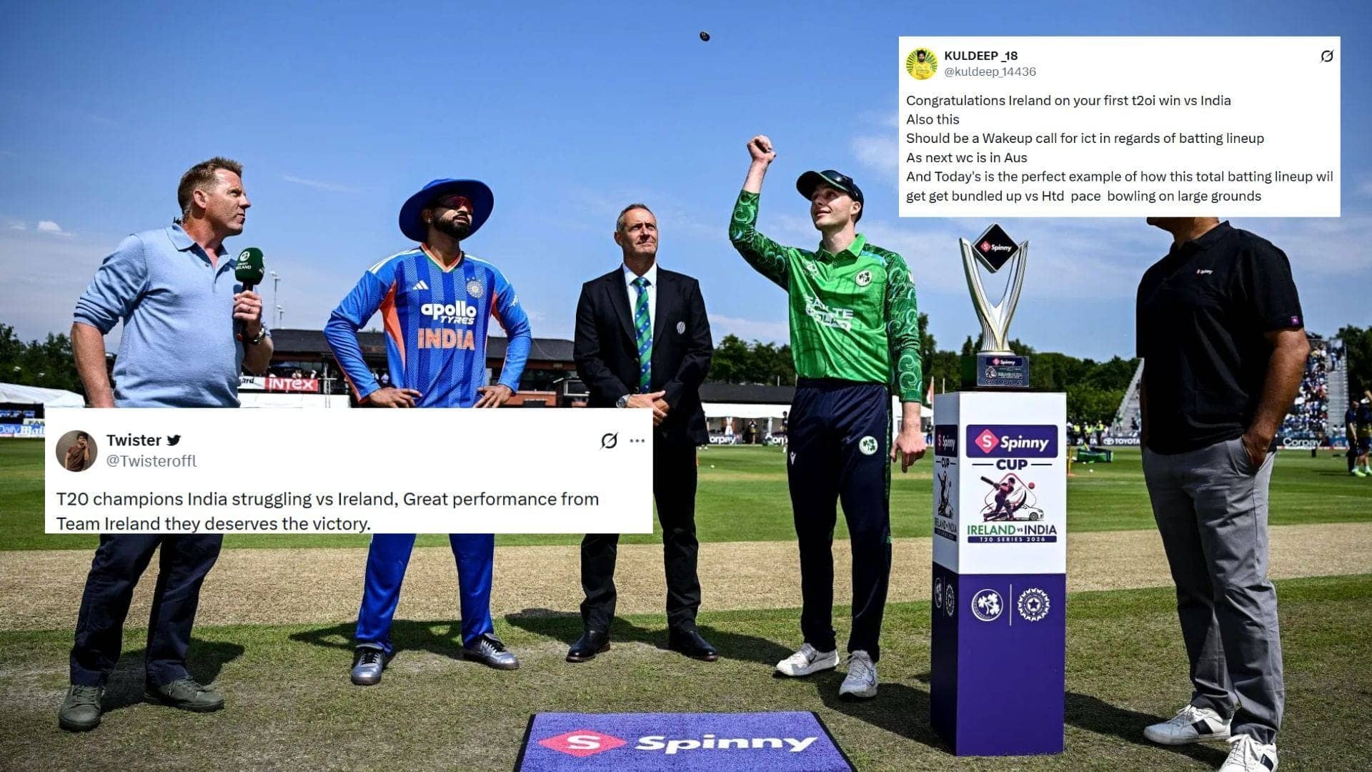 India Ki T20I Mein Ireland Se Haari, Jethalal Shocked!