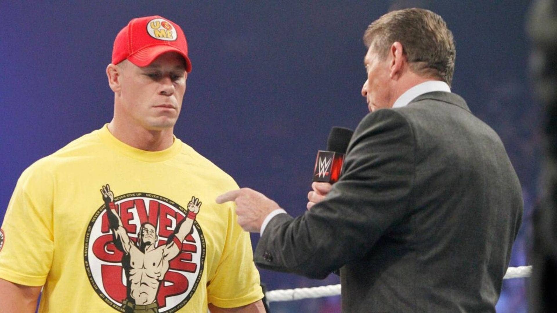 John Cena says he broke Vince McMahon's trust for money