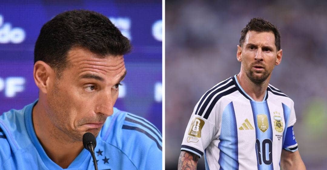 Scaloni Confirms Messi Will Chill on Bench Against Jordan