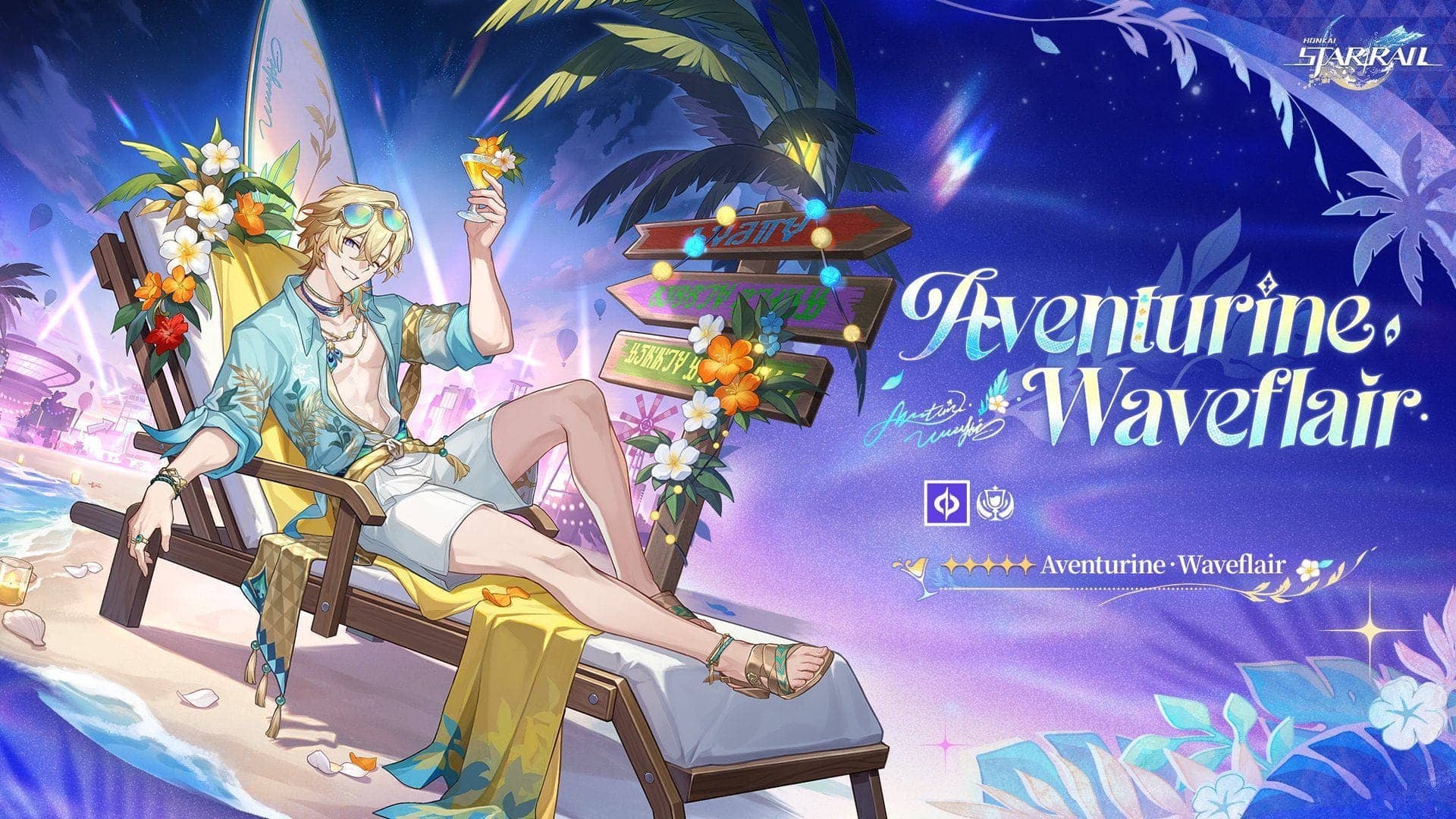 Aventurine Waveflair Joins the Fun in Honkai Star Rail 4.5