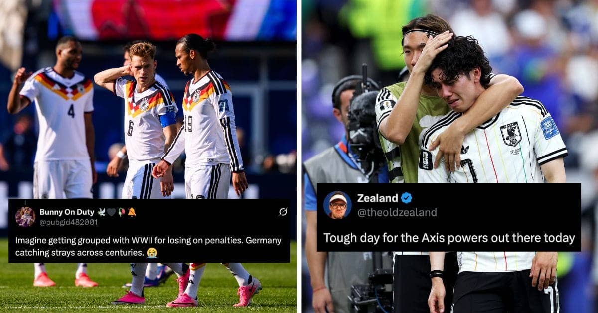 Germany and Japan's World Cup Exit Sparks WWII Jokes
