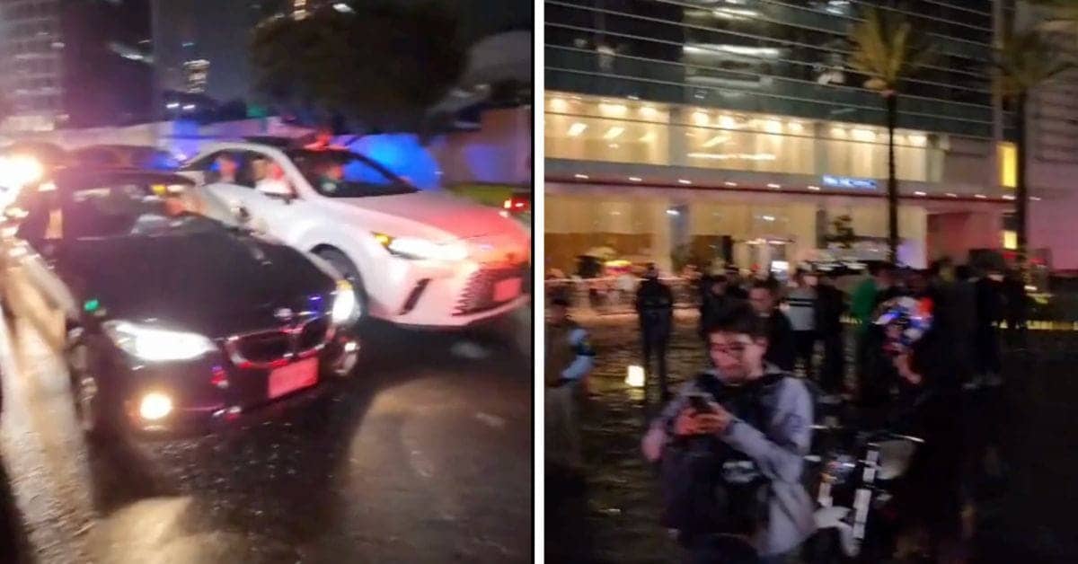 Mexico Fans Make Noise to Keep Ecuador Awake Before Match