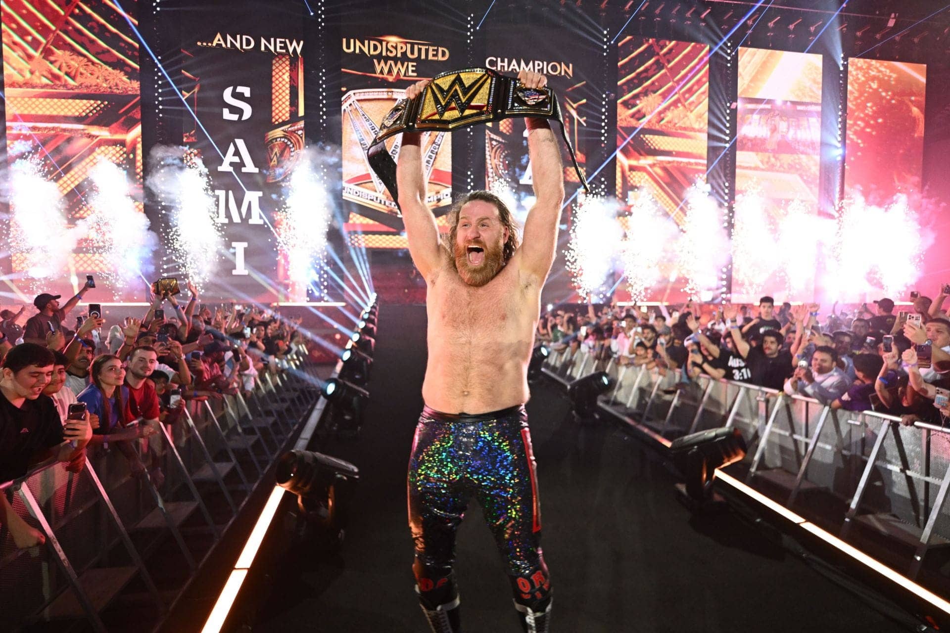Sami Zayn's Electrifying WWE Championship Victory Unleashed