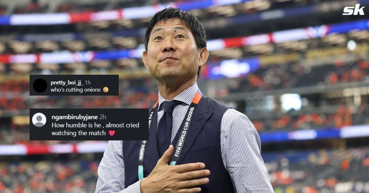 Samurai Coach Moriyasu Steals Hearts After World Cup Loss