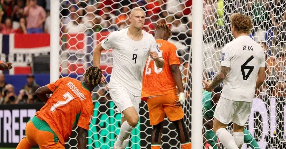 Norway Edges Ivory Coast 2-1 in World Cup Showdown