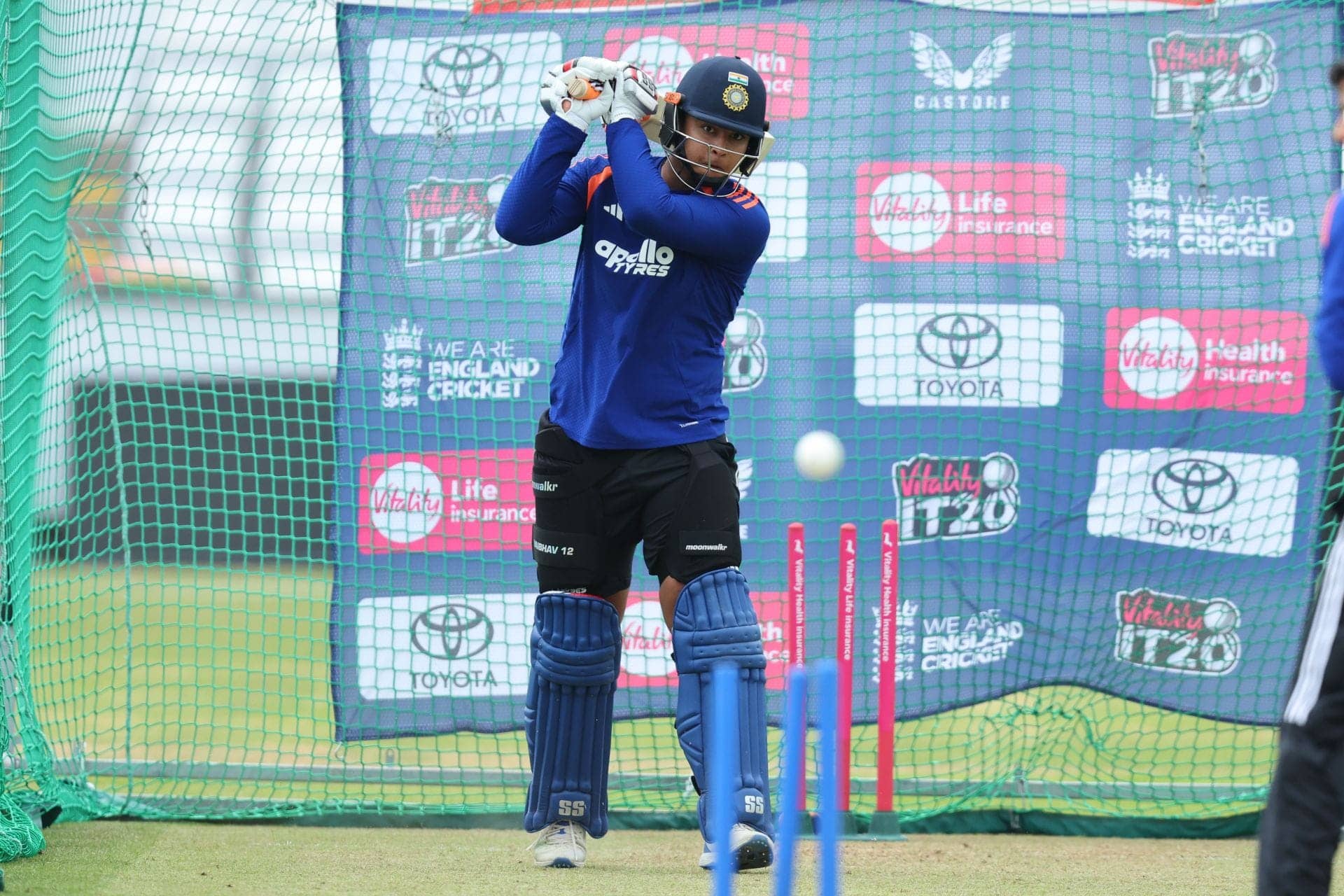 Vaibhav Suryavanshi Dazzles in Nets Ahead of England T20I