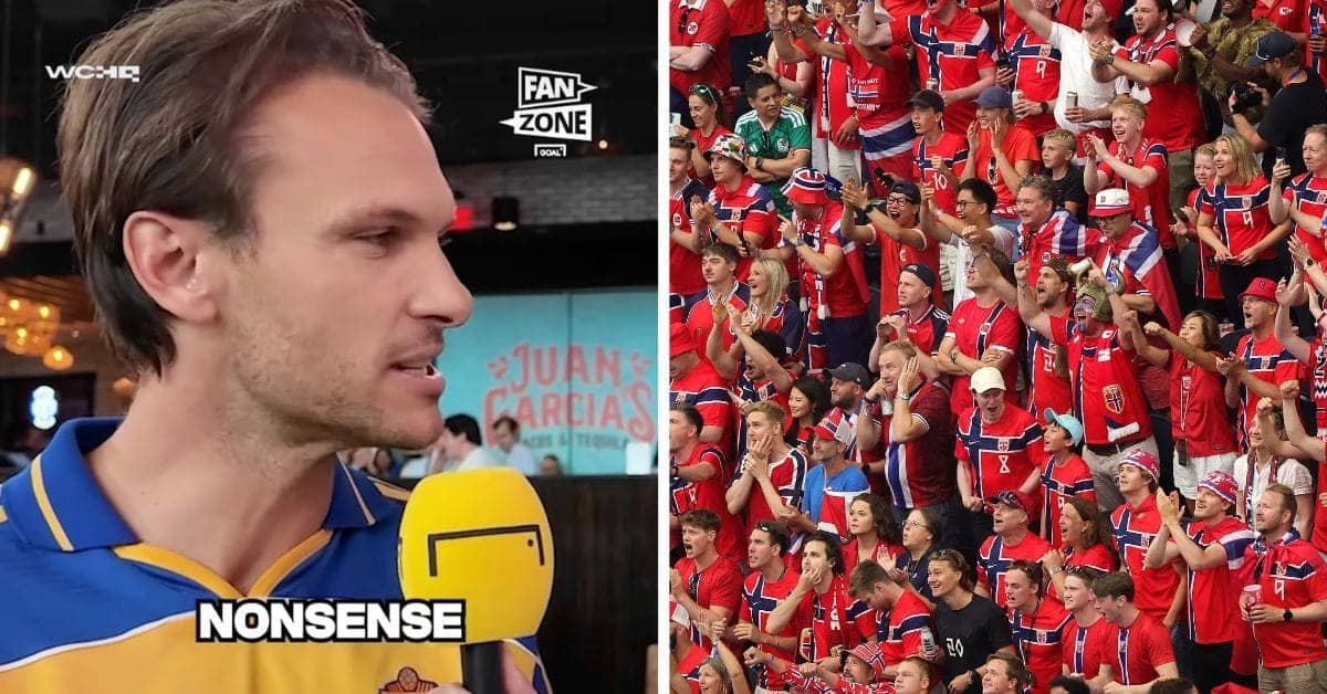 Sweden Fan Calls Norway's Viking Row Nonsense, What a Drama!
