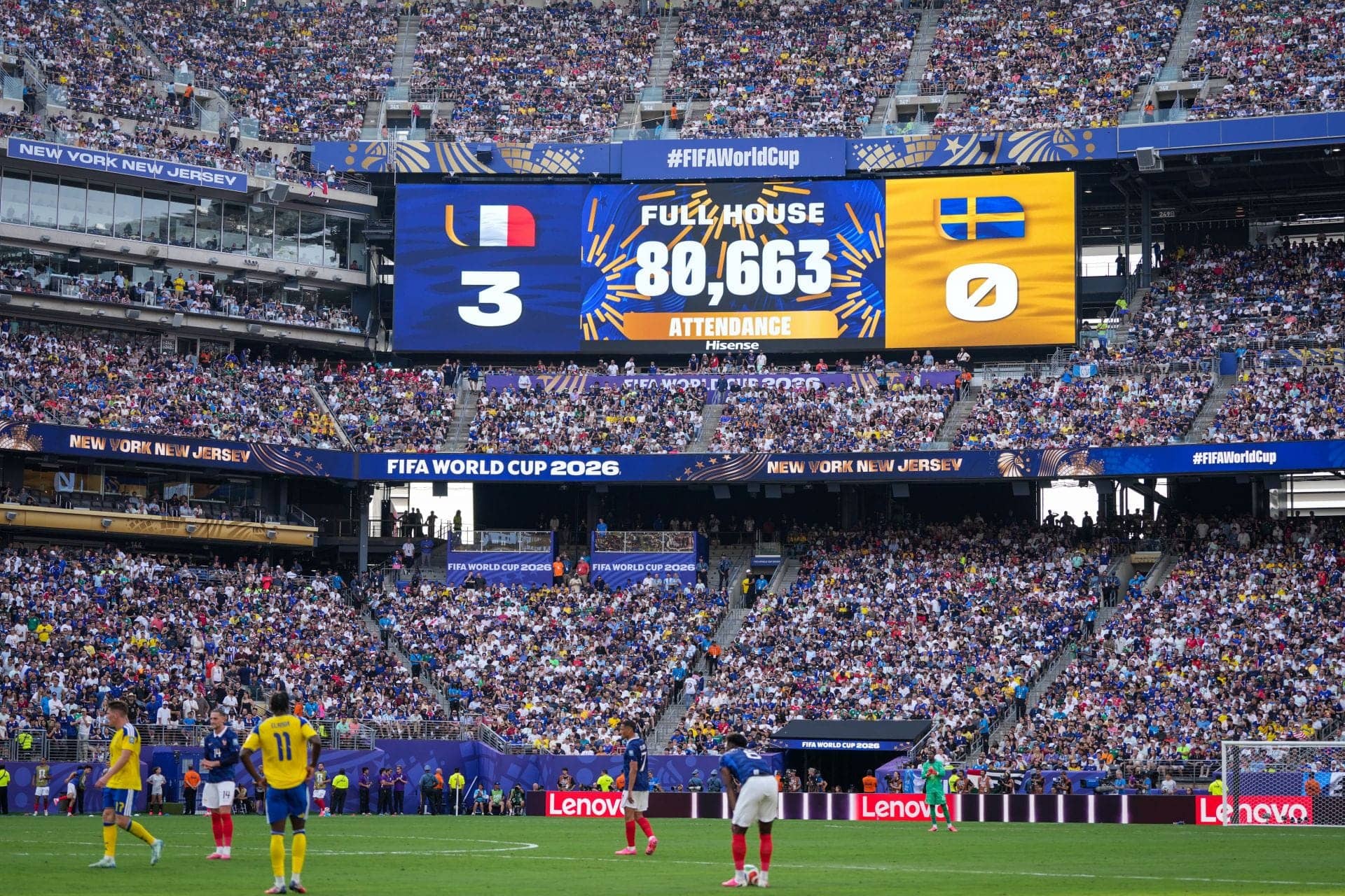 Yashasvi Jaiswal Enjoys France vs Sweden World Cup Match