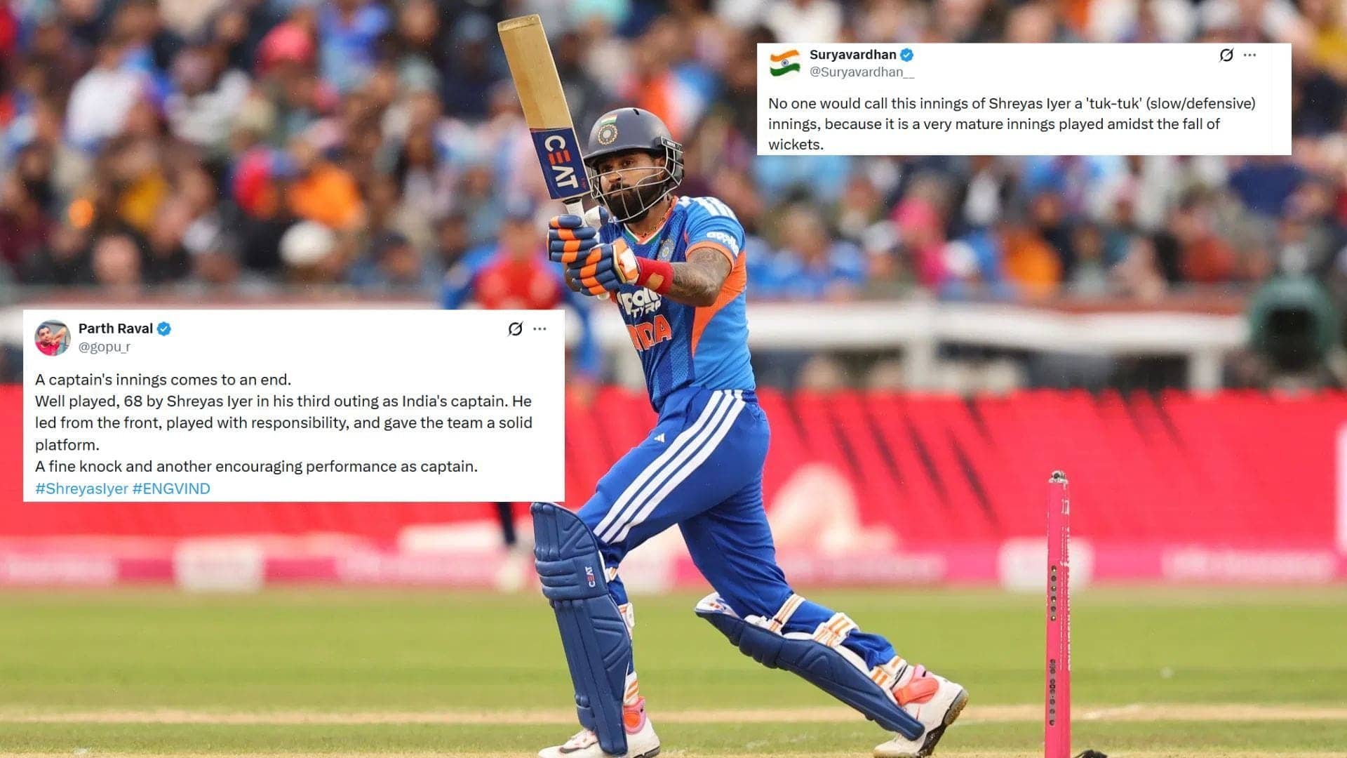 Shreyas Iyer: The T20I Hero We Didn't Know We Needed
