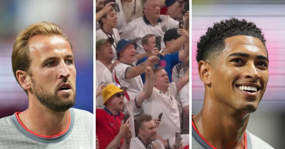 Kane and Bellingham's Magical Wonderwall Singalong Goes Viral