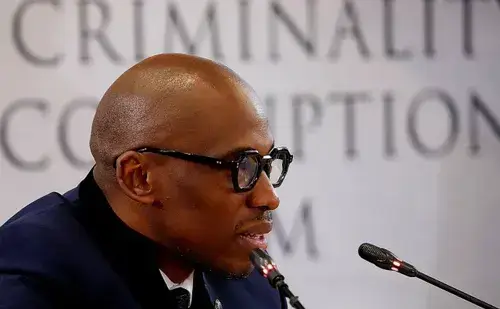 Tumelo Nku Dishes Out Drama at Madlanga Commission Show