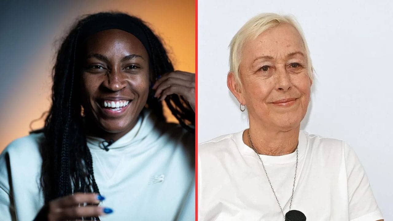 Coco Gauff Leaves Navratilova Speechless with Handstand Walk