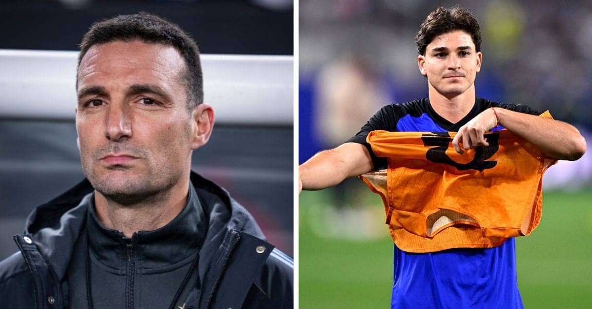 Scaloni Dismisses Alvarez's Barcelona Transfer Chatter
