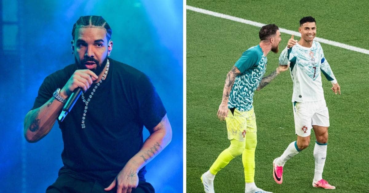 Drake Goes Wild as Ronaldo Scores Against Croatia