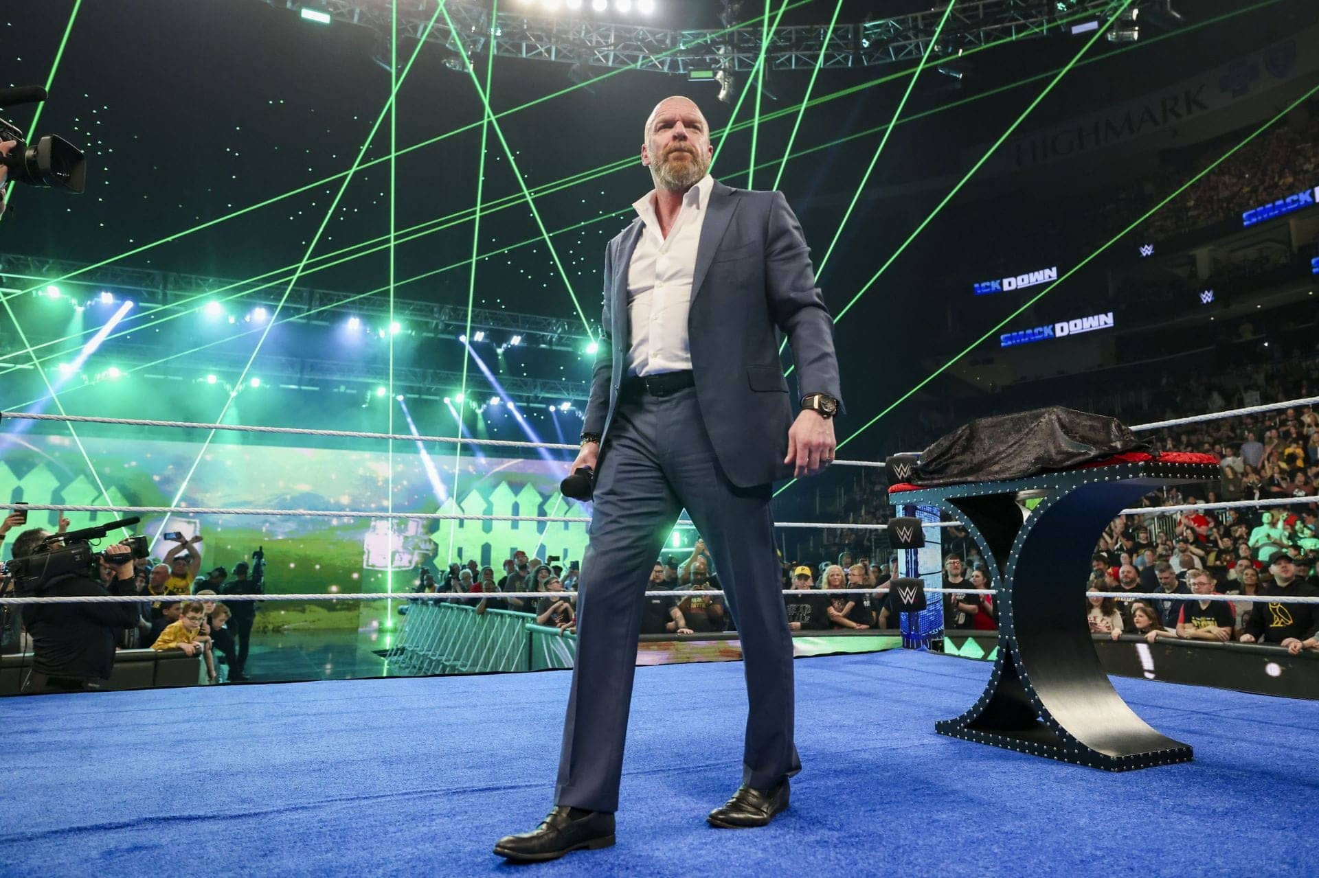 Triple H's Cringe Reaction to Sami Zayn's Championship Win