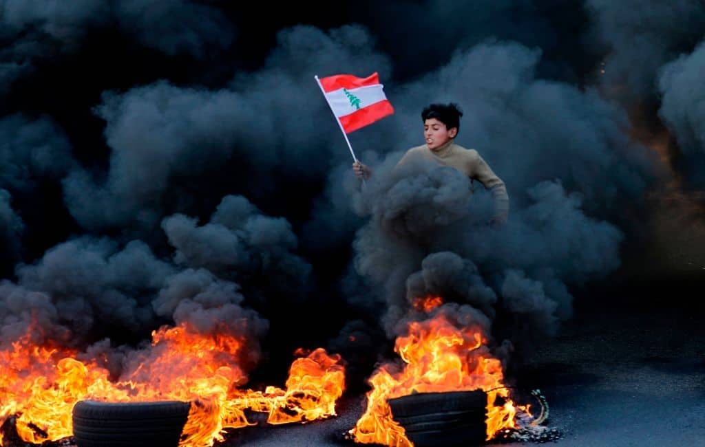 Lebanon's Power-Sharing Pizza Party: Protests and Drama!