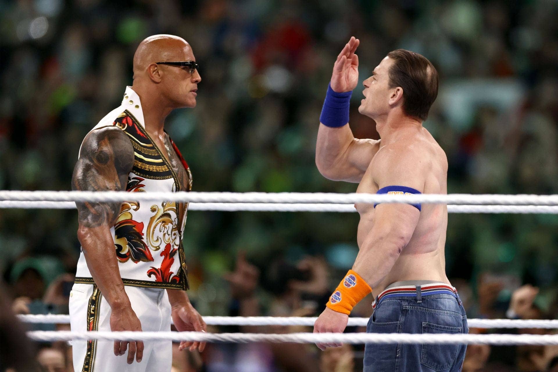 John Cena Talks About Past Tensions With The Rock