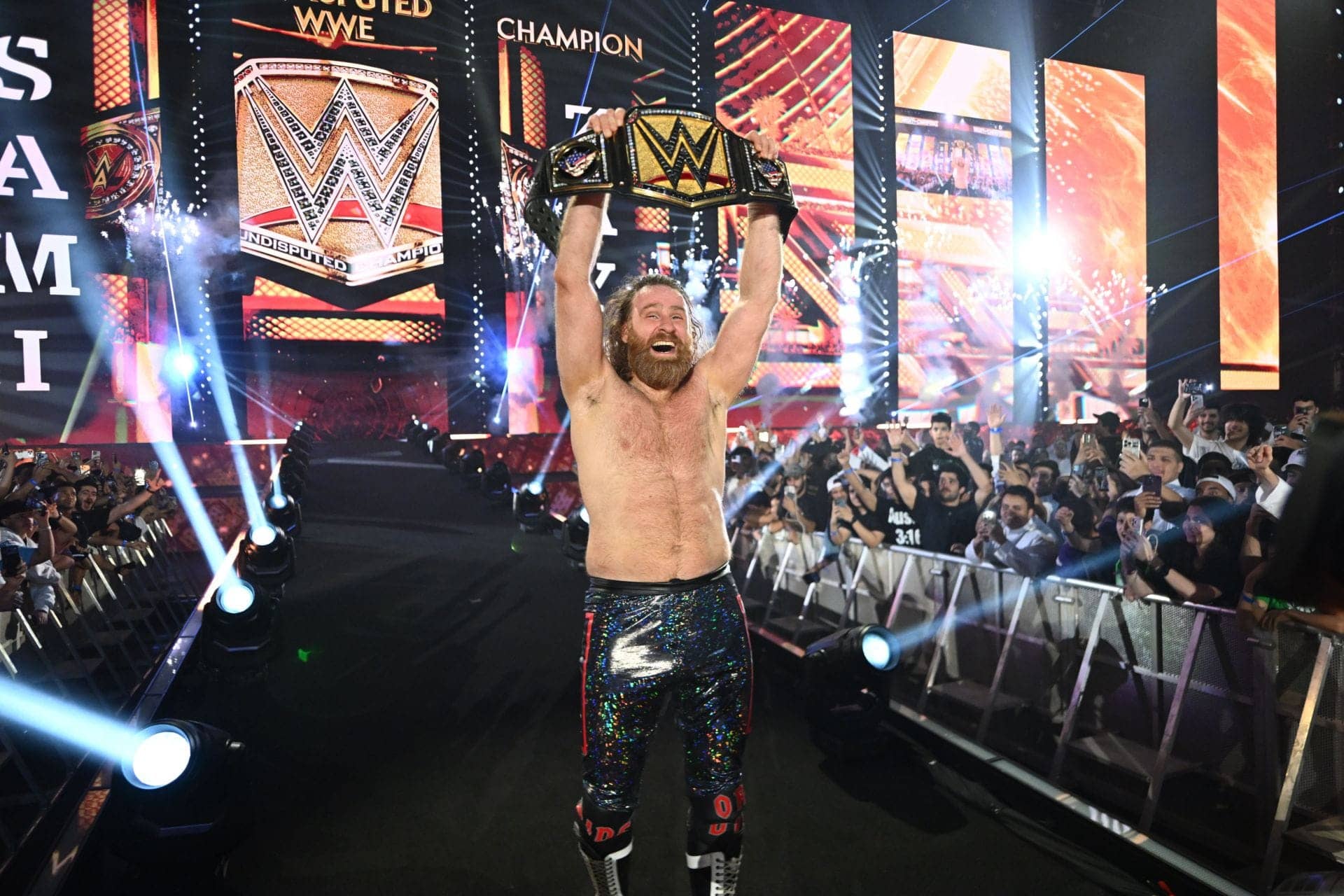Sami Zayn Snags WWE Title with Karrion Kross's Cheers