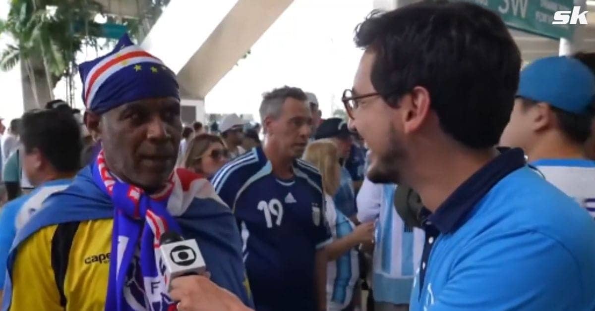 Brazilian Journalist Stunned by Vozinha's Dad Before Match