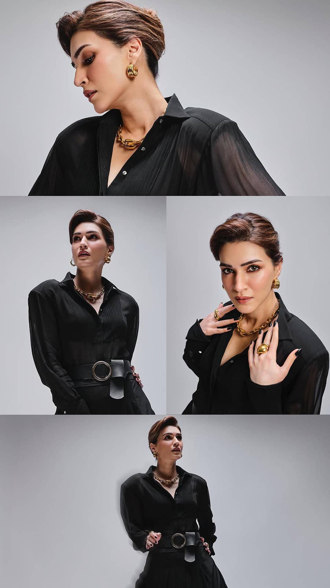 Kriti Sanon Dominates Mumbai Event With Tuxedo Glam
