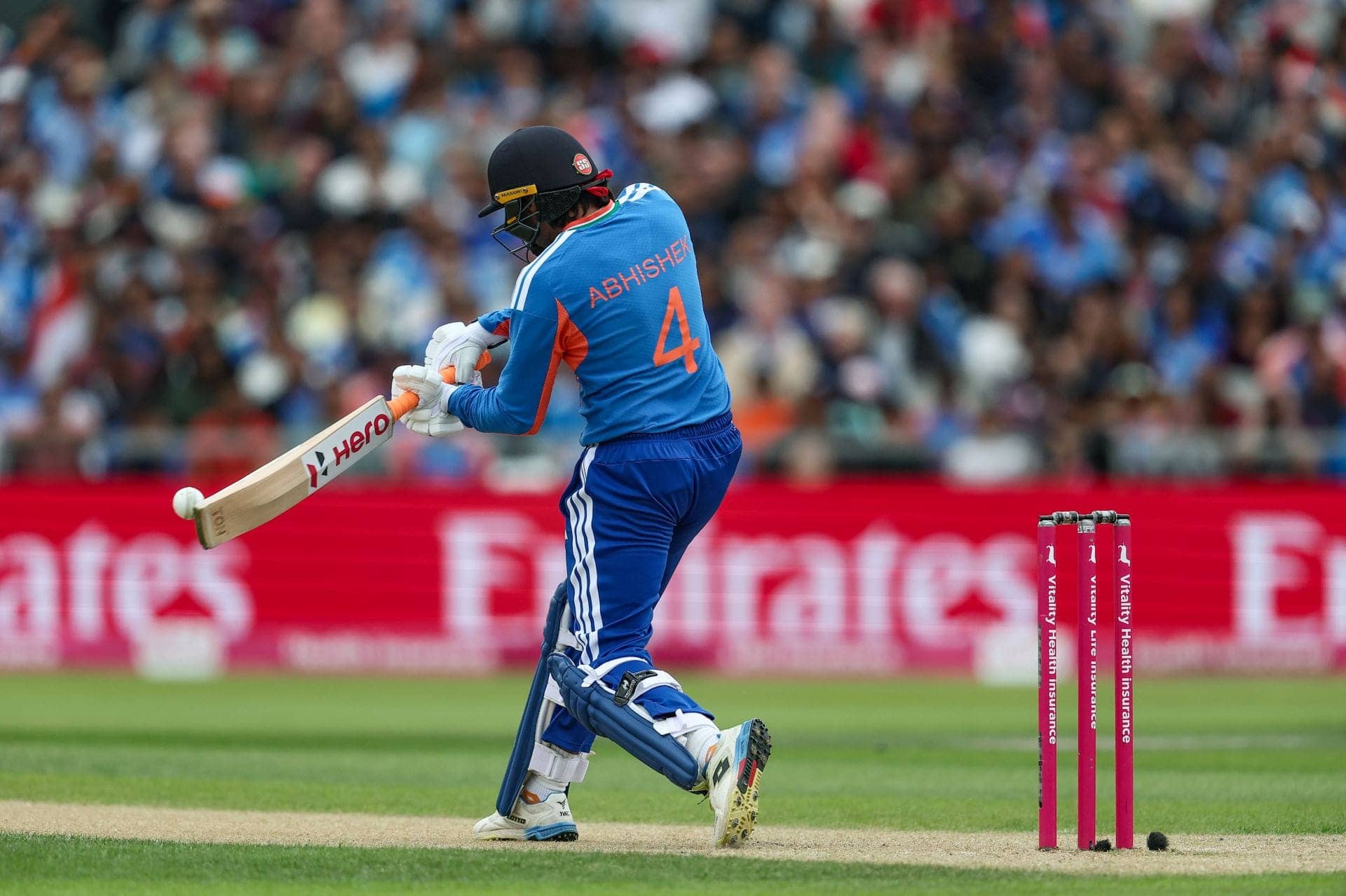 Sam Curran's Sneaky Toss Sends Abhishek Sharma Packing