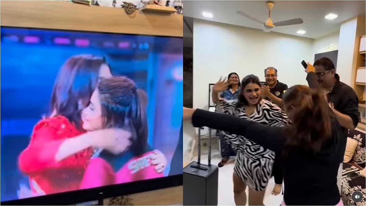 Shresta Iyer Celebrates Her Return Home After Lock Upp 2