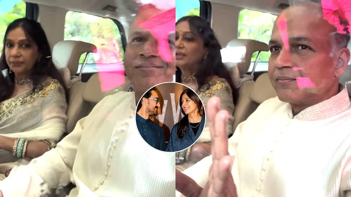 Aamir Khan's Wedding: Ashutosh Gowarikar Braves Rain for Fun