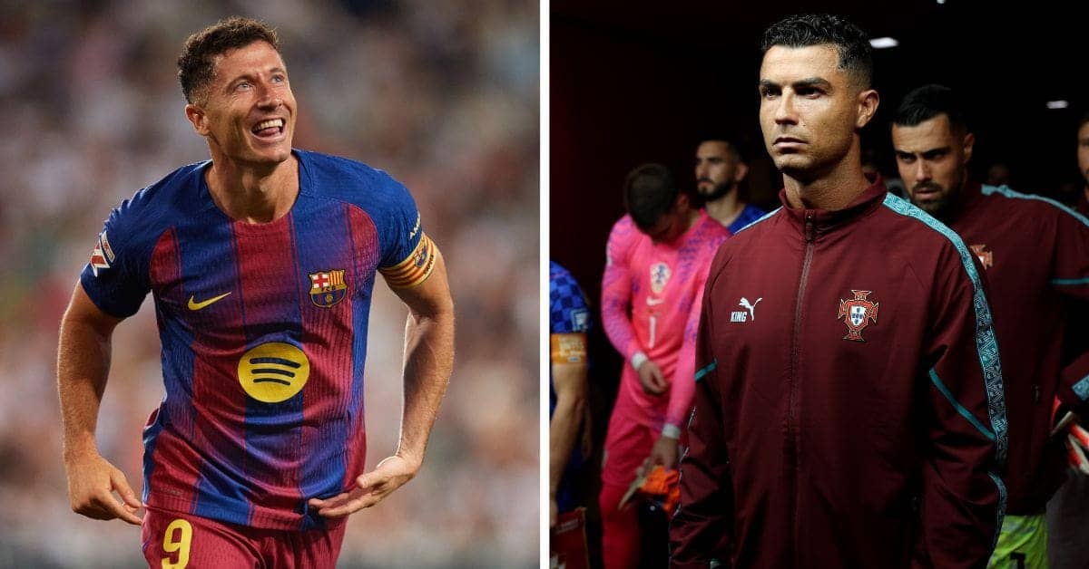 Lewandowski Thinks FIFA Is Playing Favorites with Ronaldo