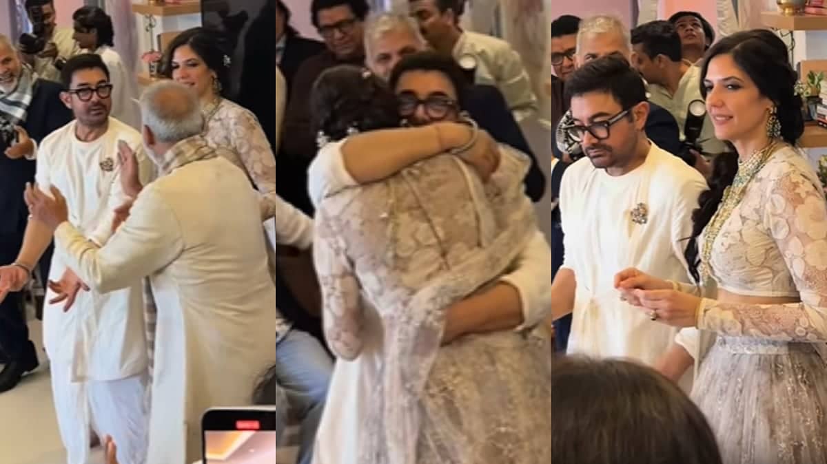 Aamir Khan and Gauri Spratt Share Joy at Their Wedding