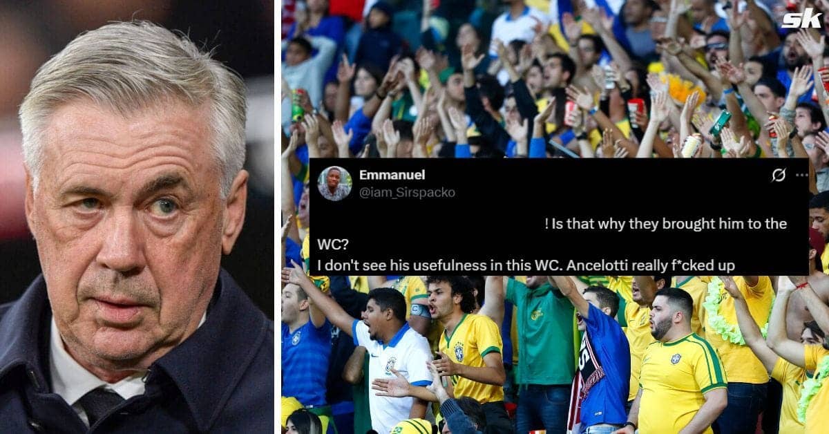 Brazil Fans Blame Ancelotti for World Cup Exit to Norway