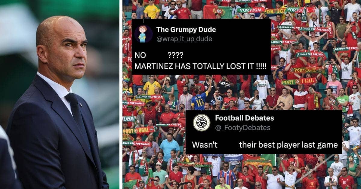 Portugal Fans Go Bonkers Over Martinez's Line-Up Decisions