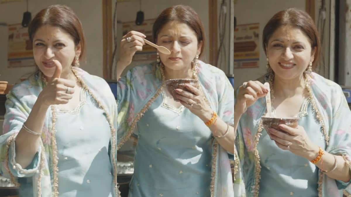 Bhagyashree Defends Her Lassi Love Against Trolls in Kashi