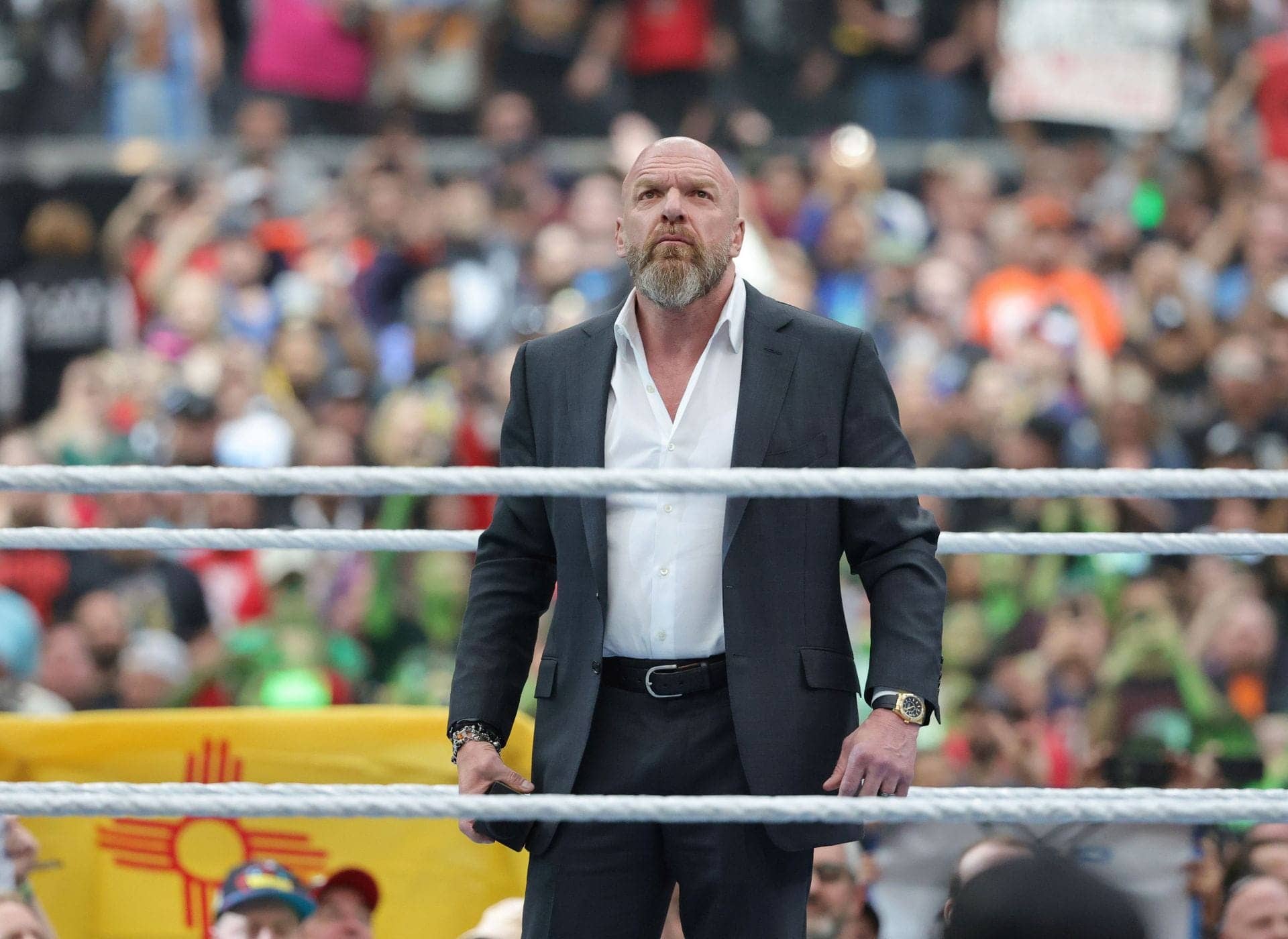 Triple H Teases a Thrilling Main Event for WWE Saturday Night