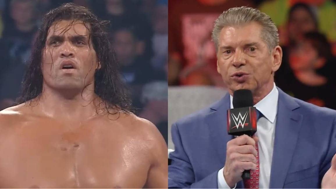 The Great Khali Blames Vince for His Comedy Character Shift