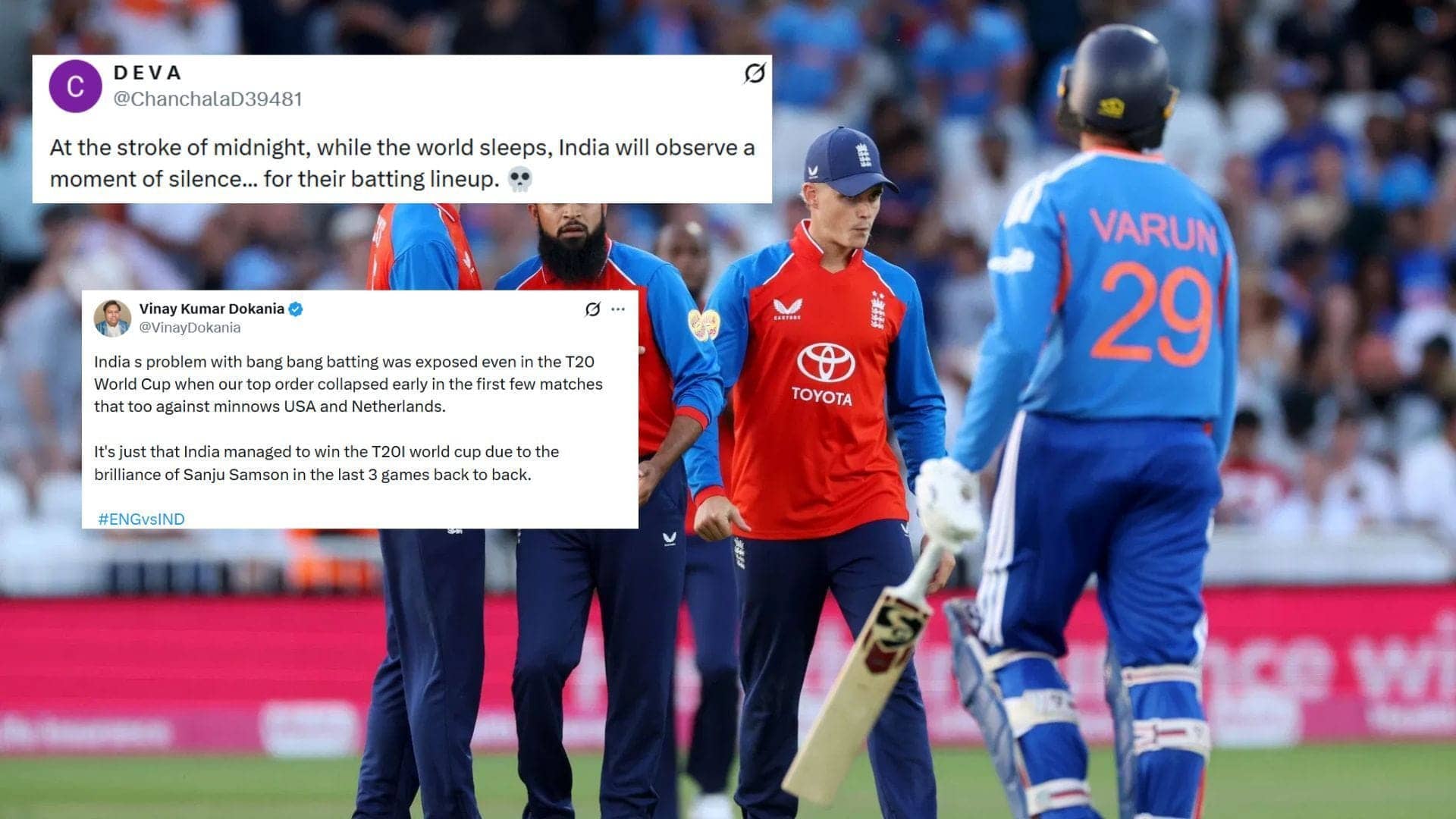 India Gets Rocked by England in T20 Showdown with 125-Run Loss