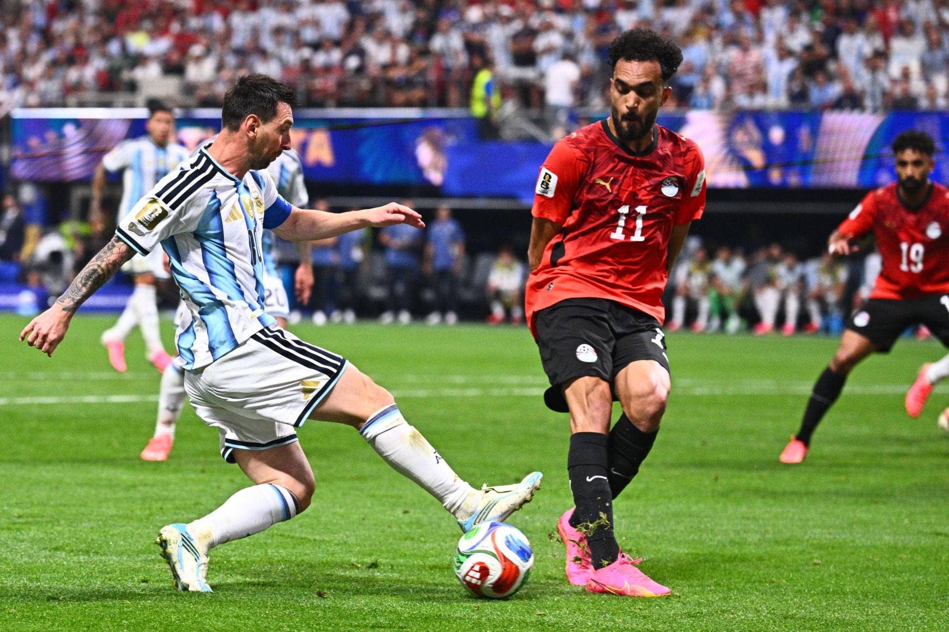 Messi's Late Goals Bring Argentina Back to Life Against Egypt