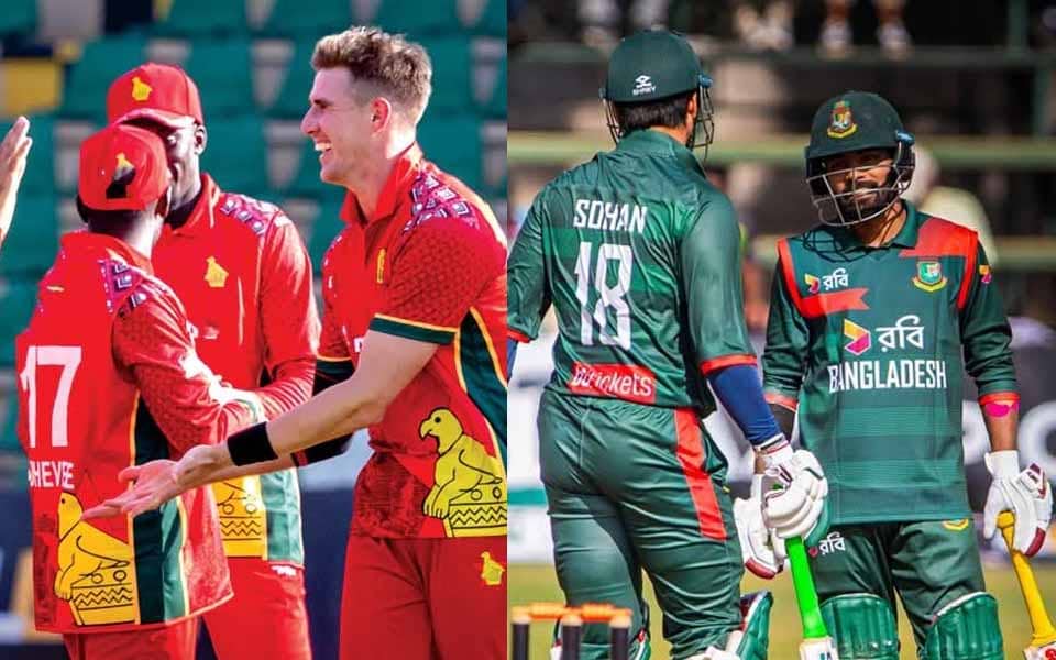 Zimbabwe and Bangladesh Clash in 2nd ODI Showdown Today