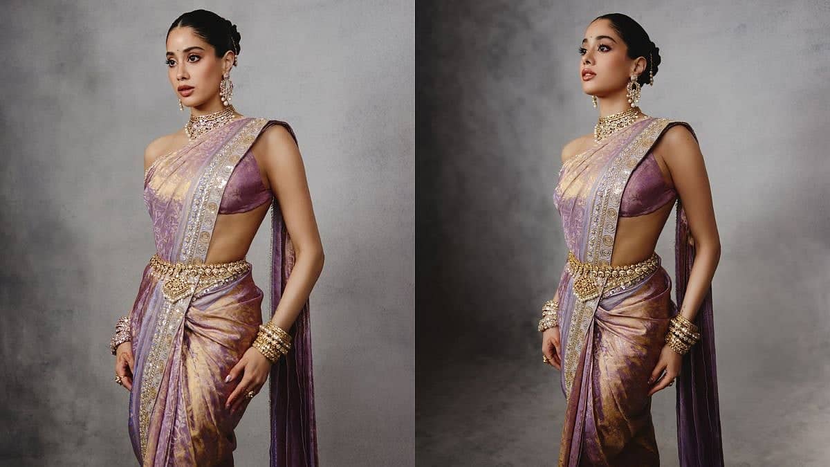 Janhvi Kapoor Dazzles in Manish Malhotra's 'Maa' Collection